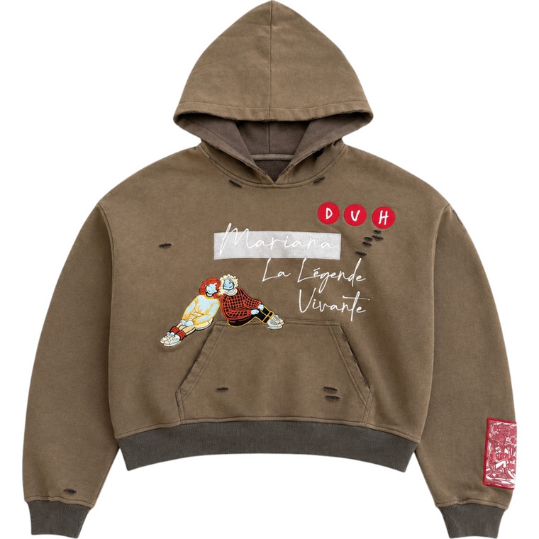 DAVEN HOMME BROKEN REALITY HOODIE