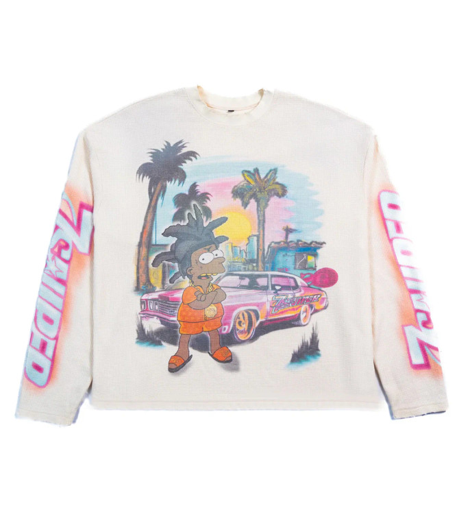 TRIPLE SEVENS YAK SIMPSON WAFFLE L/S