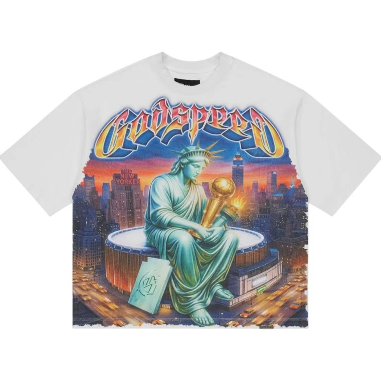 GODSPEED WHITE FINALLY TEE