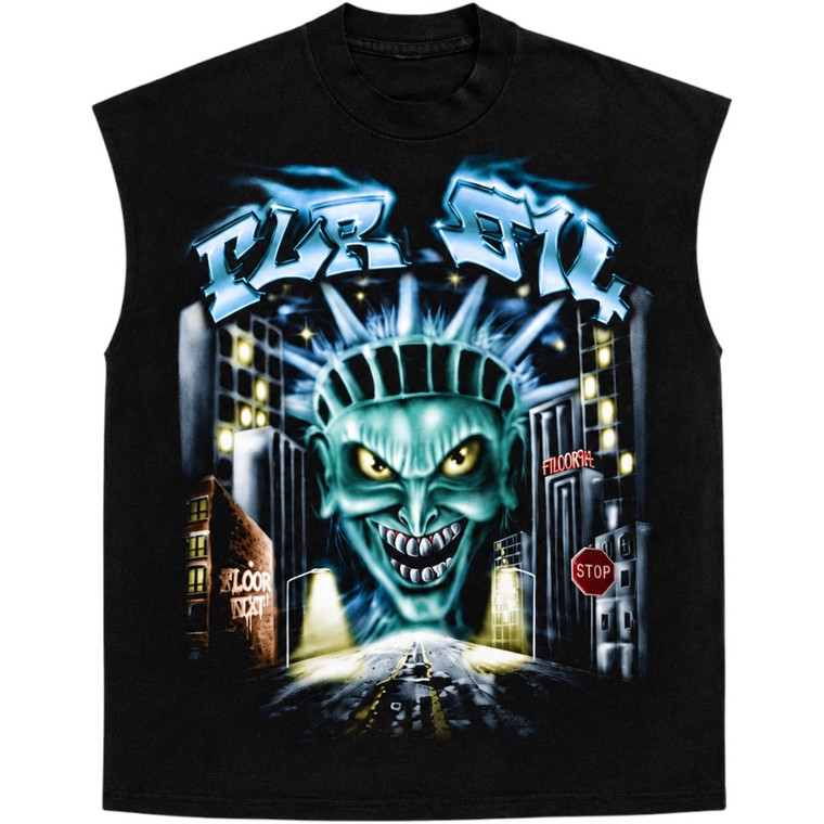 FLOOR914 CLOWN CITY SLEEVELESS