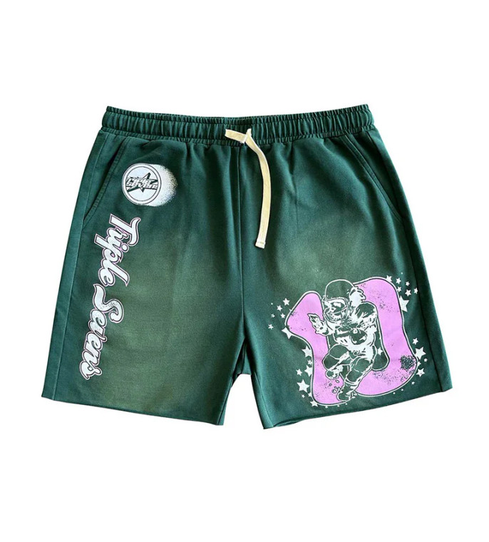 TRIPLE SEVENS GREEN ALLSTAR SHORTS