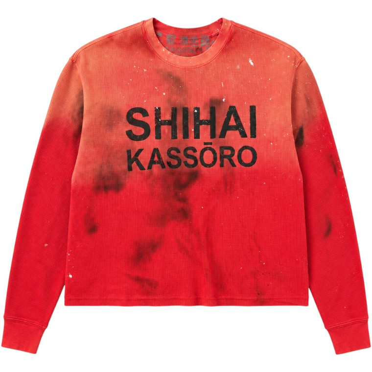 SHIHAI KASSORO RED AKAI SPLAT THERMAL L/S