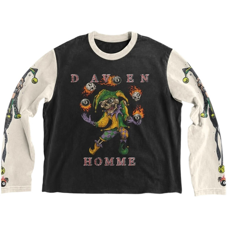 DAVEN HOMME BLACK JESTER L/S
