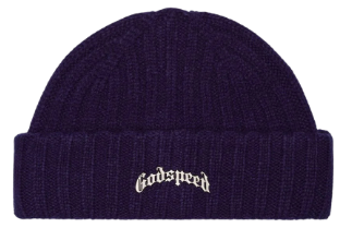 GODSPEED NAVY OG LOGO BEANIE