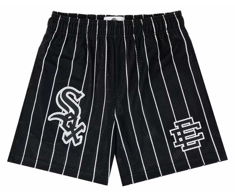 ERIC EMANUEL WHITE SOX SHORTS