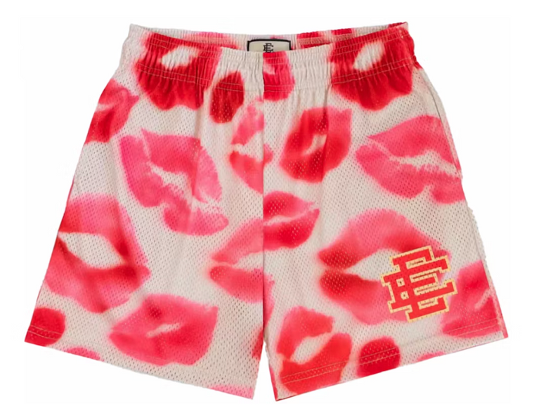 ERIC EMANUEL VALENTINES DAY KISS SHORTS