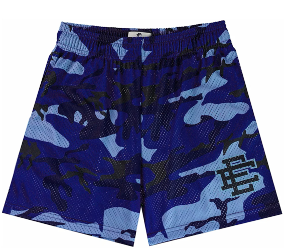 ERIC EMANUEL BLUE CAMO SHORTS