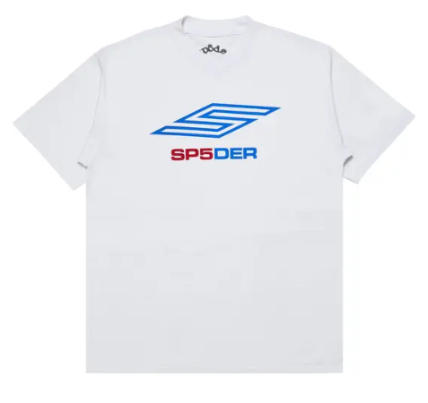 SP5DER WHITE SPORT TEE