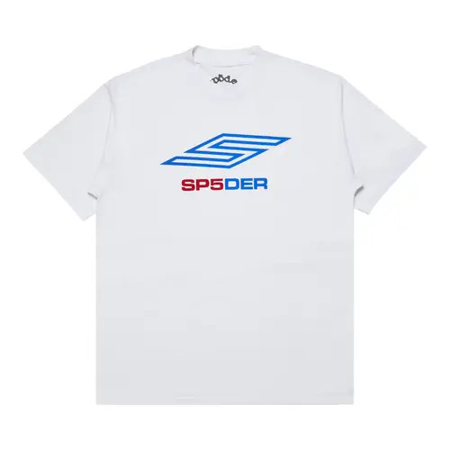 SP5DER WHITE SPORT TEE
