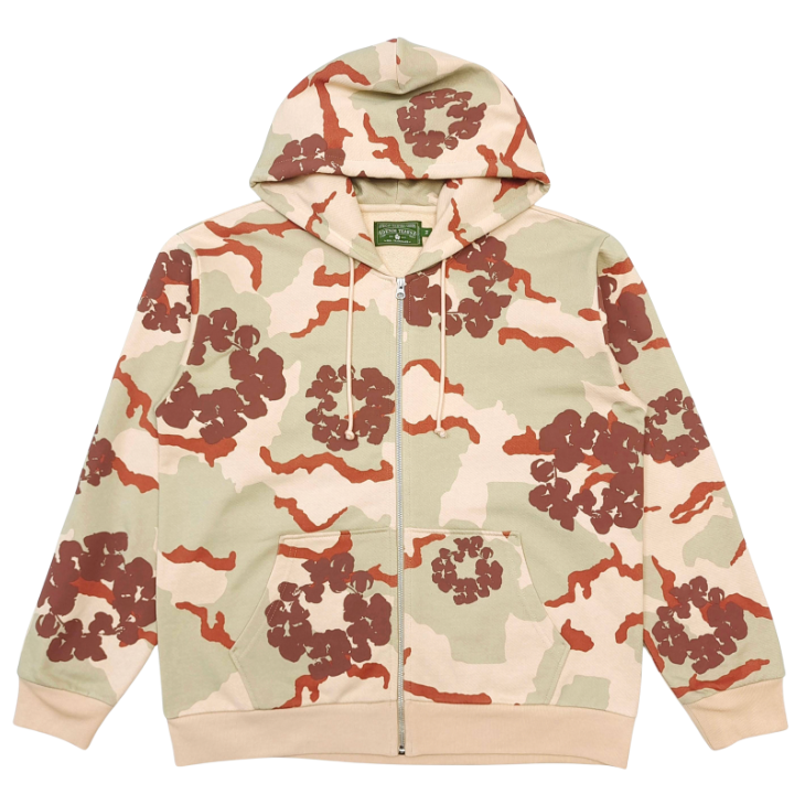 DENIM TEARS DESERT CAMO ZIP