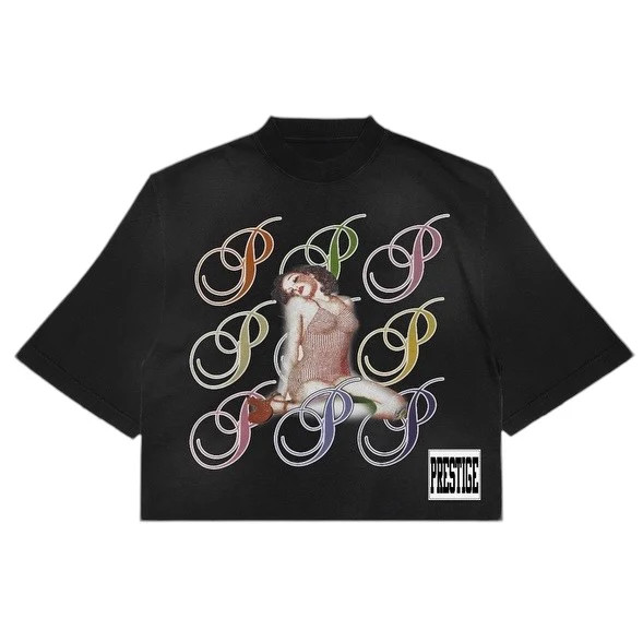 LADIES ARE PRESTIGE TEE BLACK