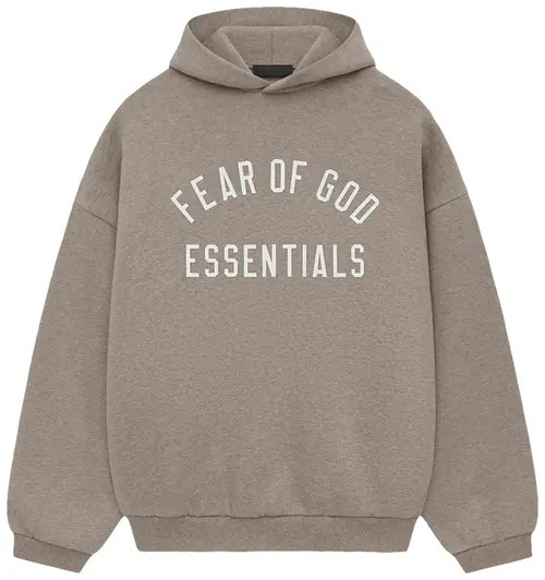 ESSENTIALS HEATHER FLEECE HOODIE