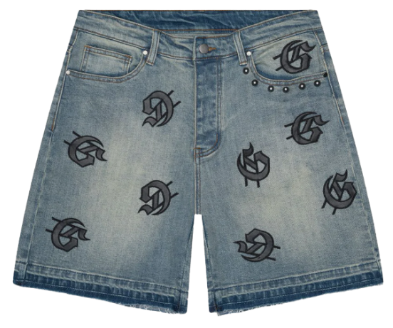 GODSPEED BLUE INFINITY DENIM SHORTS