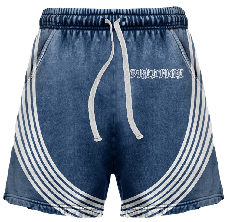 PRESTIGE BLUE STRIPED SHORTS