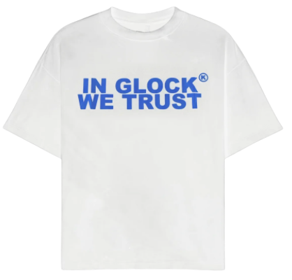 KIXKZ WHITE/BLUE IN DRACO WE TRUST TEE