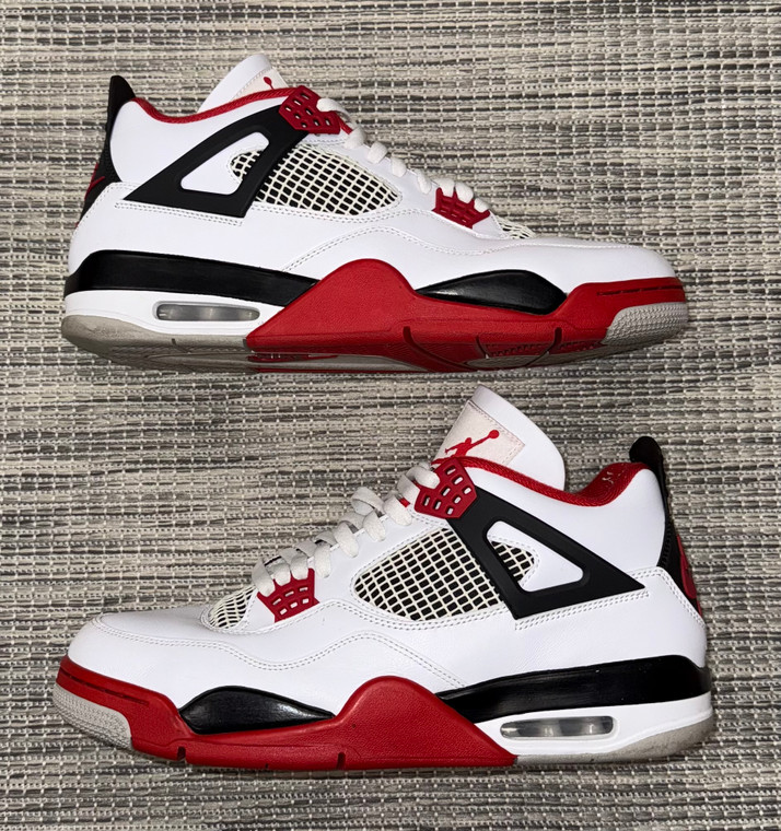 AIR JORDAN 4 “FIRE RED” (SIZE 12)