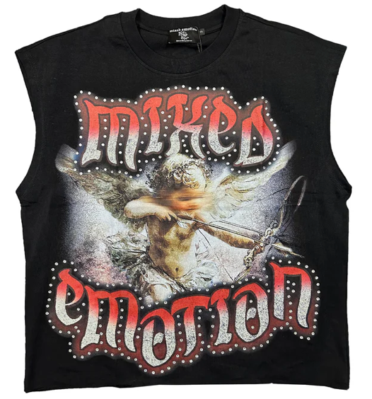 MIXED EMOTION ANGEL SLEEVELESS TEE