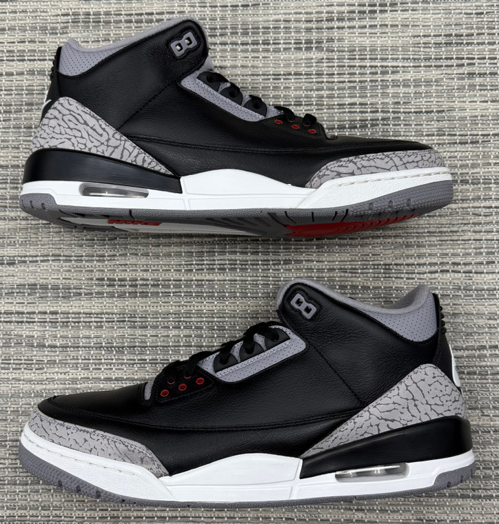 AIR JORDAN 3 "BLACK CEMENT" (SIZE 13)