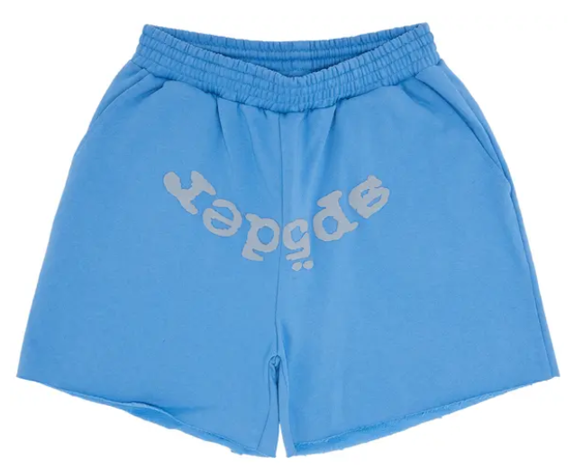 SP5DER DUSTY BLUE OG WEB V2 SHORTS