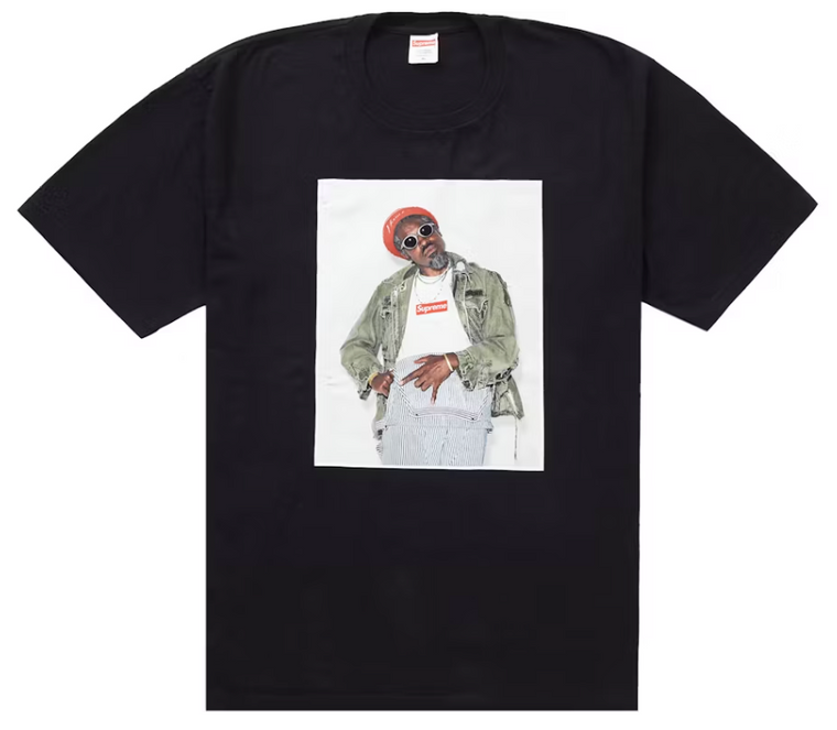SUPREME BLACK ANDRÉ 3000 TEE