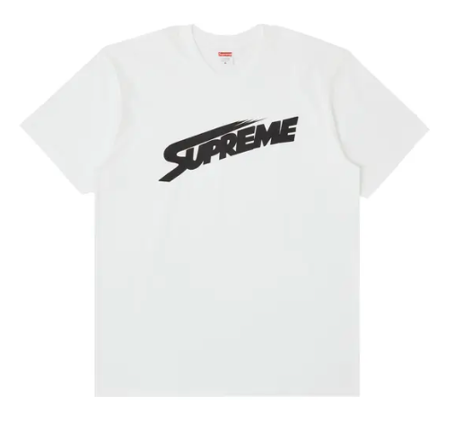 SUPREME WHITE MONT BLANC TEE