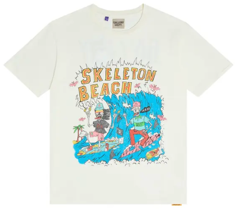 GALLERY DEPT. SKELETON BEACH SURF TEE
