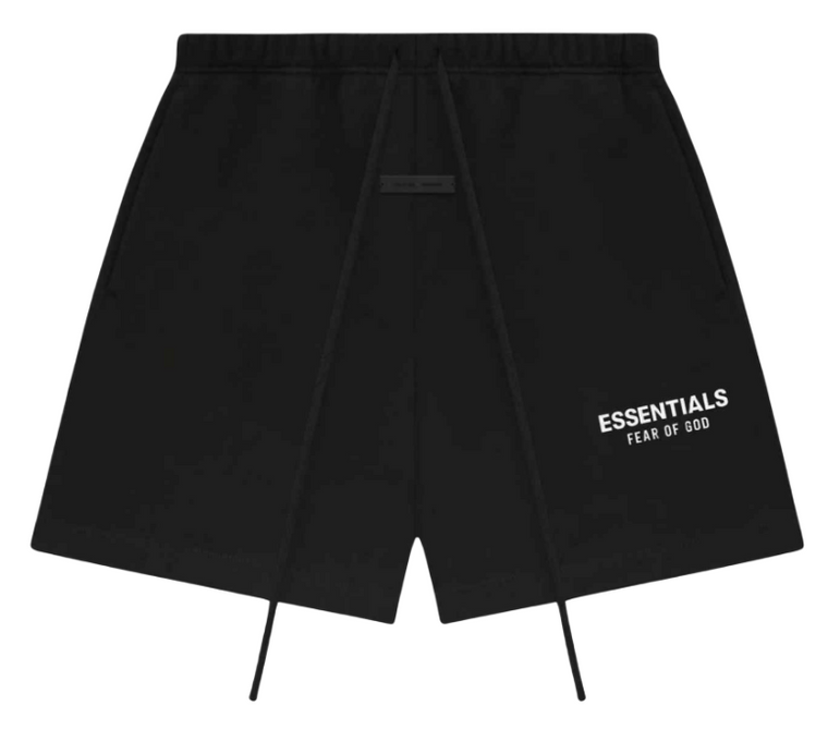 ESSENTIALS BLACK/WHITE FOG CLASSIC SHORTS