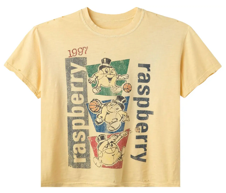 GV GALLERY RASPBERRY MACKER TEE