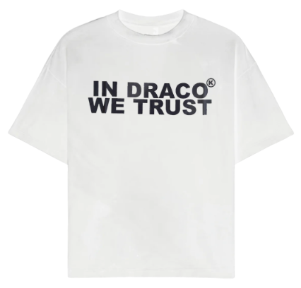 KIXKZ BLACK/WHITE IN DRACO WE TRUST TEE