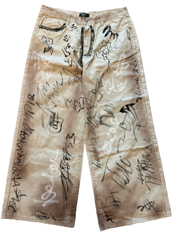 HMDD GRAFFITI CHINOS PANTS