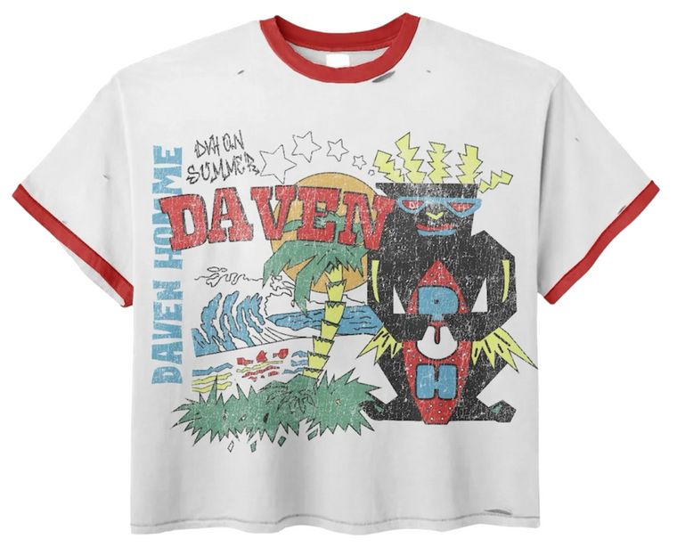 DAVEN HOMME WHITE MARI TEE