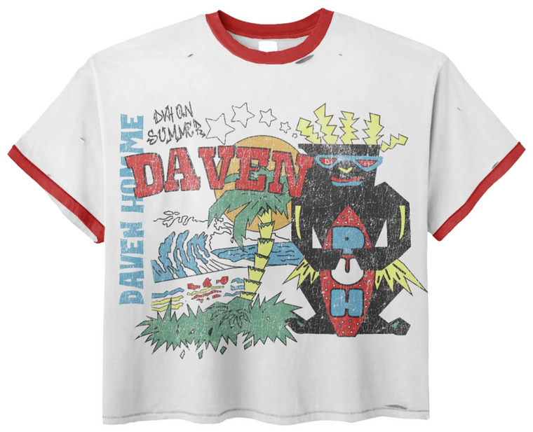 DAVEN HOMME WHITE MARI TEE