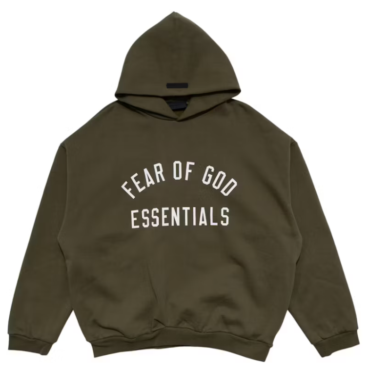 ESSENTIALS MILITARY FLEECE HOODIE