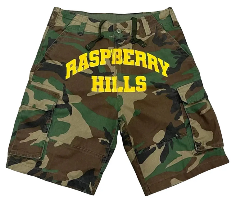 GV GALLERY CAMO RASPBERRY HILLS  SHORTS