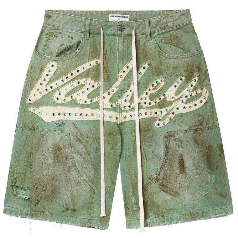 VALE FOREVER GREEN SKITTLE JORTS