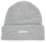 SUPREME HEATHER GREY GAUGE BEANIE