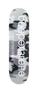 GV GALLERY RASPBERRY HILLS TK WHITE CAMO SKATE DECK