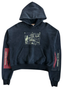 DAVEN HOMME RAMONE PATCH HOODIE