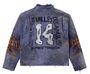 VALE FOREVER INDIGO DESTRUCTION WORK JACKET