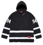 SUPREME x POLARTEC® BLACK HOCKEY JERSEY HOODIE