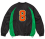 SUPREME BLACK WARTHOG WARM UP PULLOVER JACKET