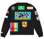 GODSPEED BLACK GRC QUARTER ZIP POLO