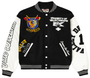VALE FOREVER ALUMNI BLACK VARSITY JACKET