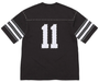SUPREME BLACK STUDDED JERSEY TEE