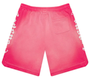 GODSPEED PINK STARBURST COURTSIDE SHORTS