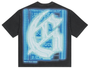 GODSPEED BLACK WASH AURA FARM TEE