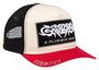GODSPEED WHITE/RED PLURIBUS TRUCKER HAT