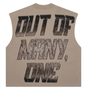GODSPEED SLATE GREY STEEL SHARPENS STEEL SLEEVELESS TEE