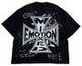 MIXED EMOTION BLACK CHAOS TEE