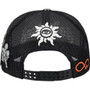 GODSPEED BLACK PREMIUM LEATHER TRUCKER HAT